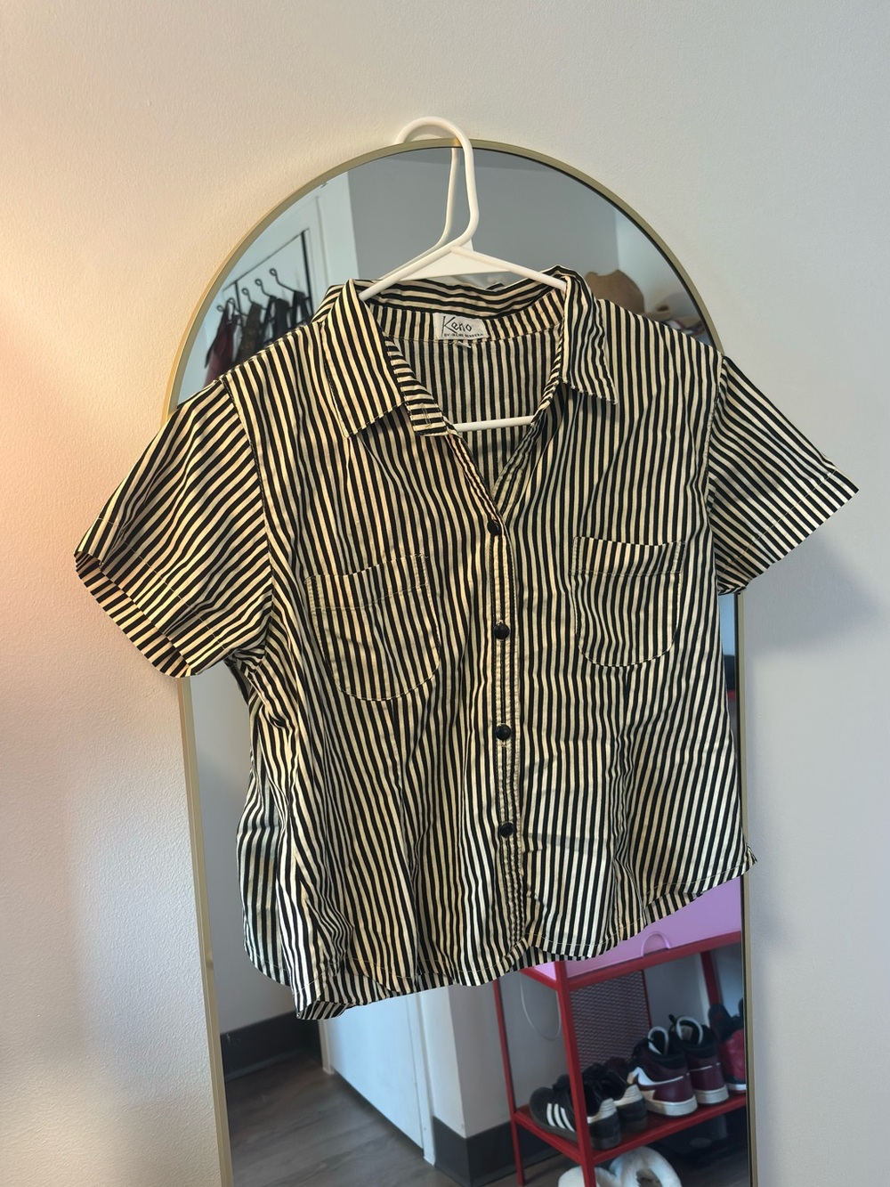 Short Sleeve Button-Down